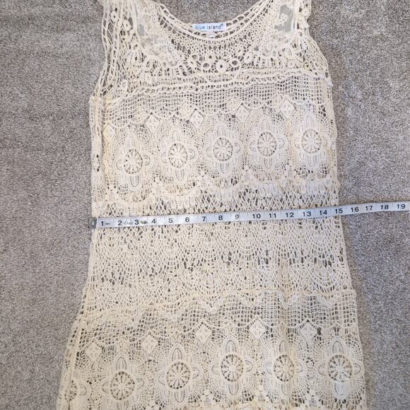 Festival Summer Crochet Mini Dress - Picture 5 of 6